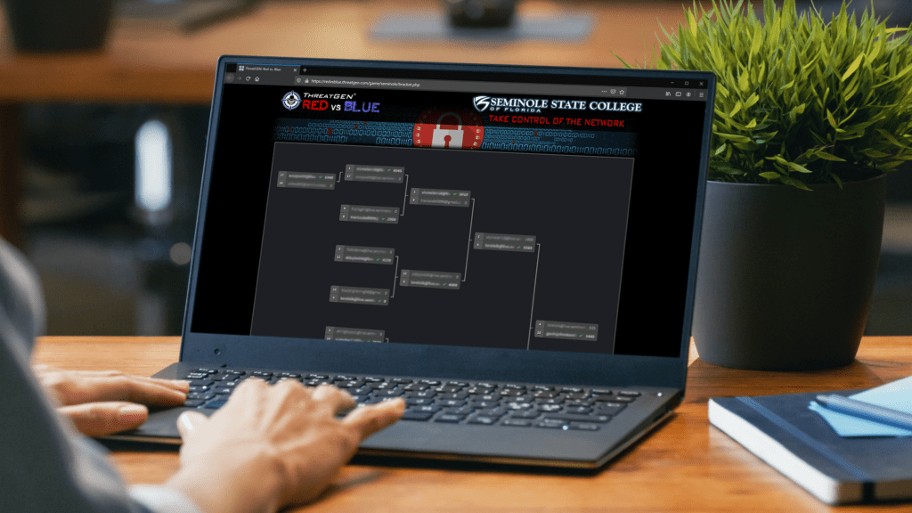 Tournament management within ThreatGEN® Red vs. Blue CTF Edition