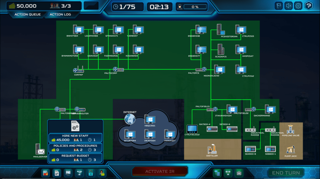 ThreatGEN® Red vs. Blue Cybersecurity IR Tabletop